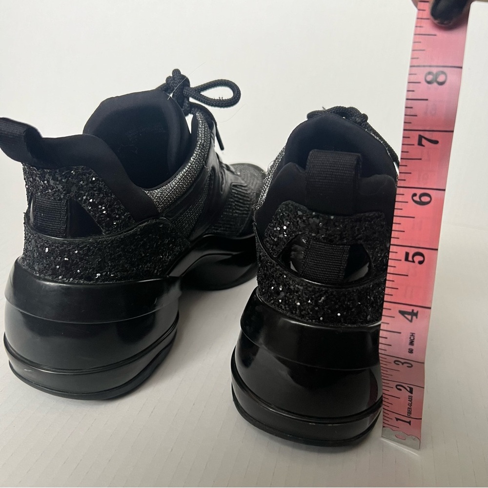 Michael Kors Glitter Olympia Extreme Trainer Sneaker Size 9 - Picture 7 of 10